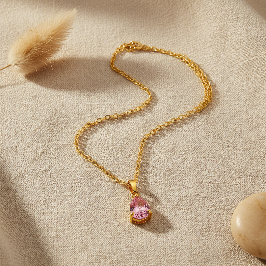 Rosella Pendant Necklace Lifestyle Image