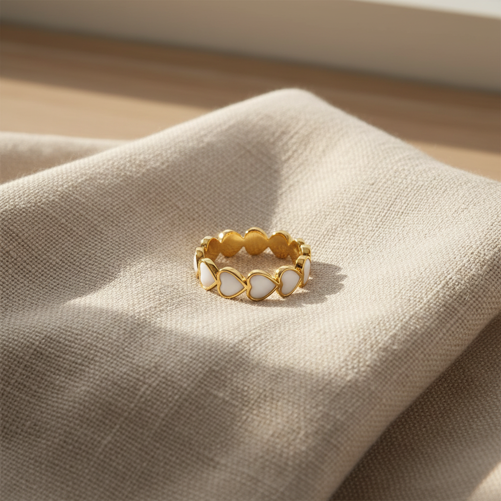 Cora Heart Ring Lifestyle