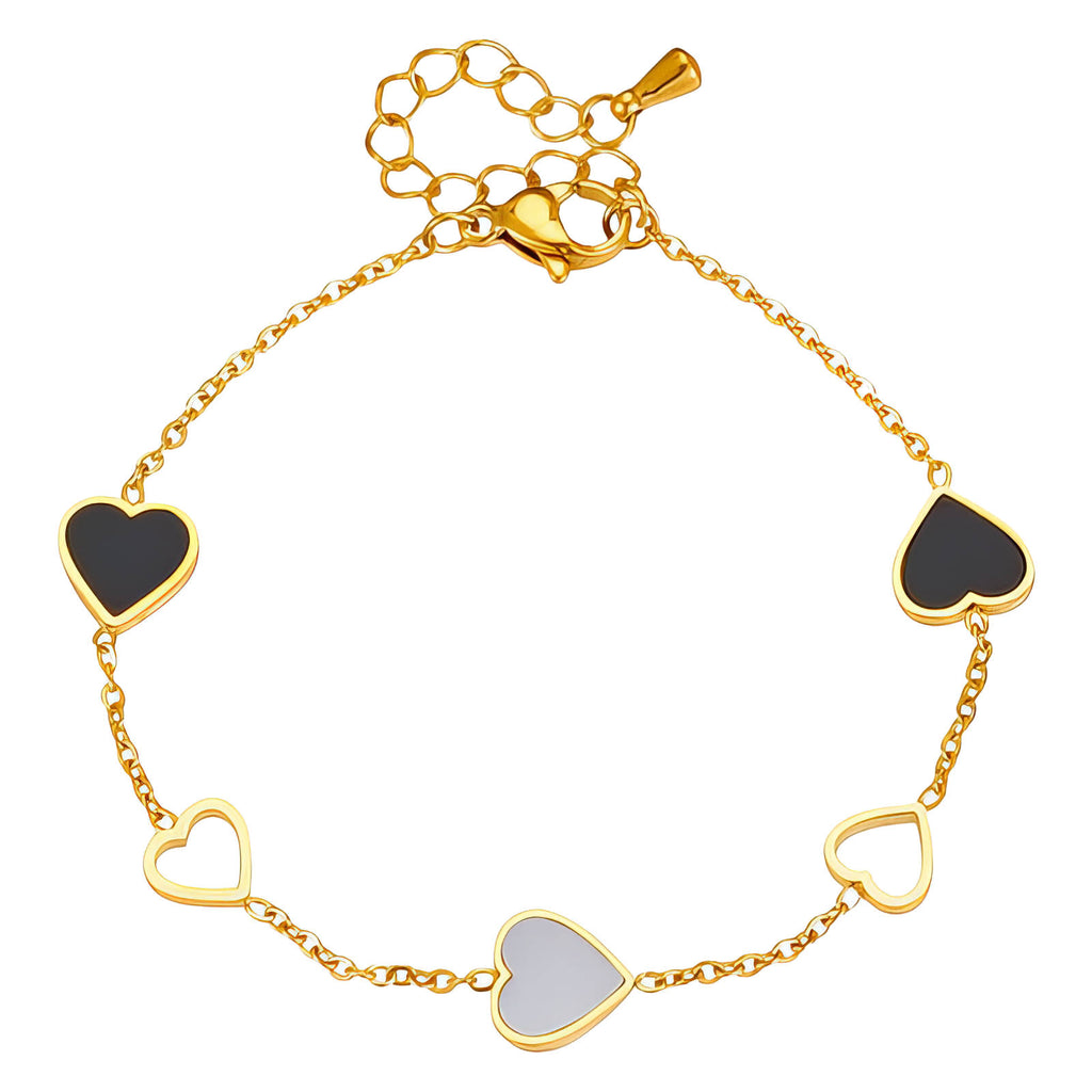 Eclipse Heart Bracelet