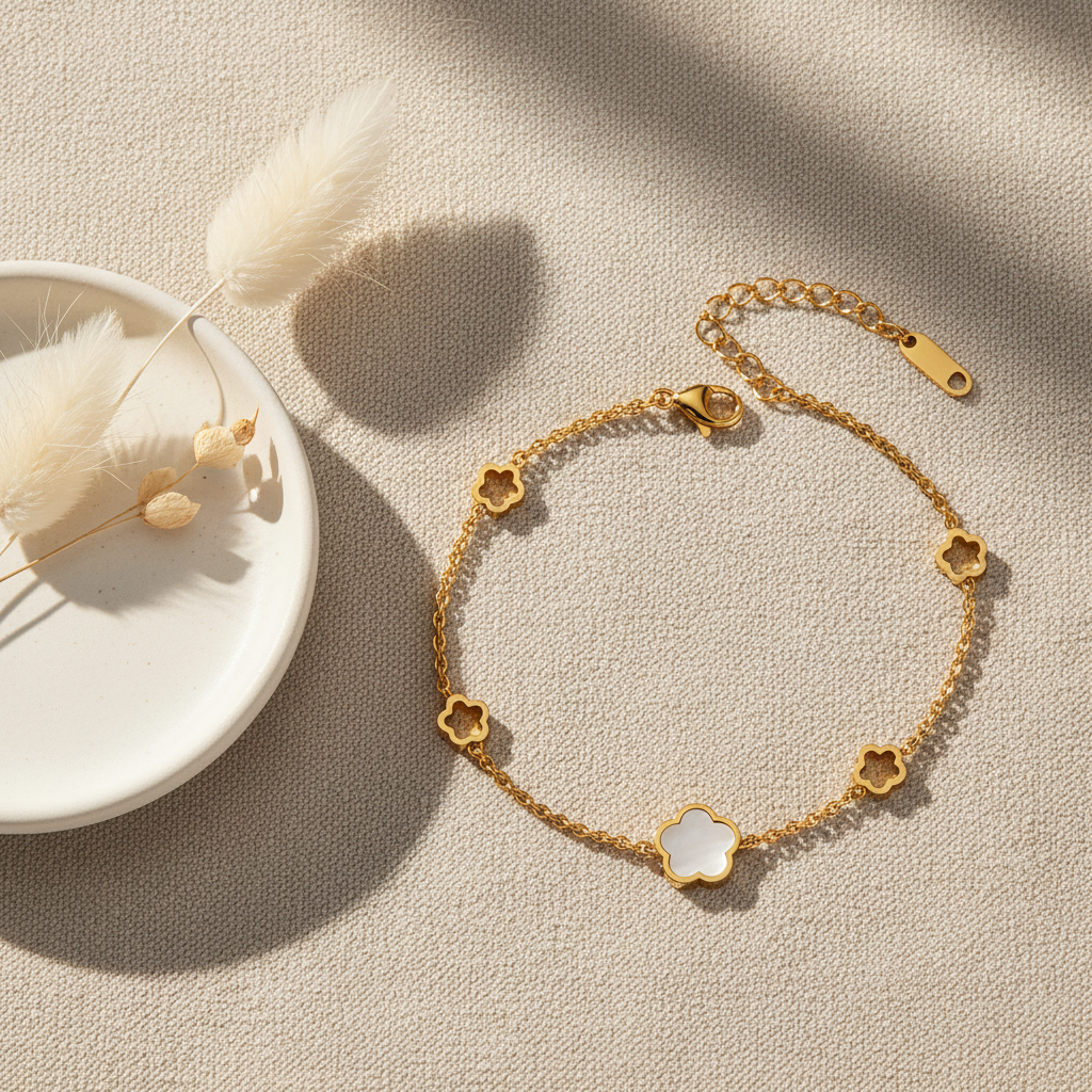 Ivory Solo Bloom Bracelet lifestyle