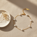 Marielle Pearl Bracelet lifestyle